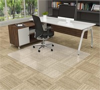 Amyracel Extra Large Office Chair Mat for Low Pil
