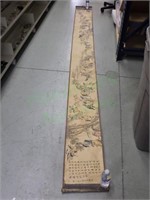 12ft. Asian Hand Drawn Running Horses Banner