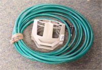 GARDEN HOSE & (2) HOSE HANGERS