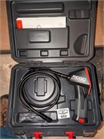 Rigid hand held inspection camera