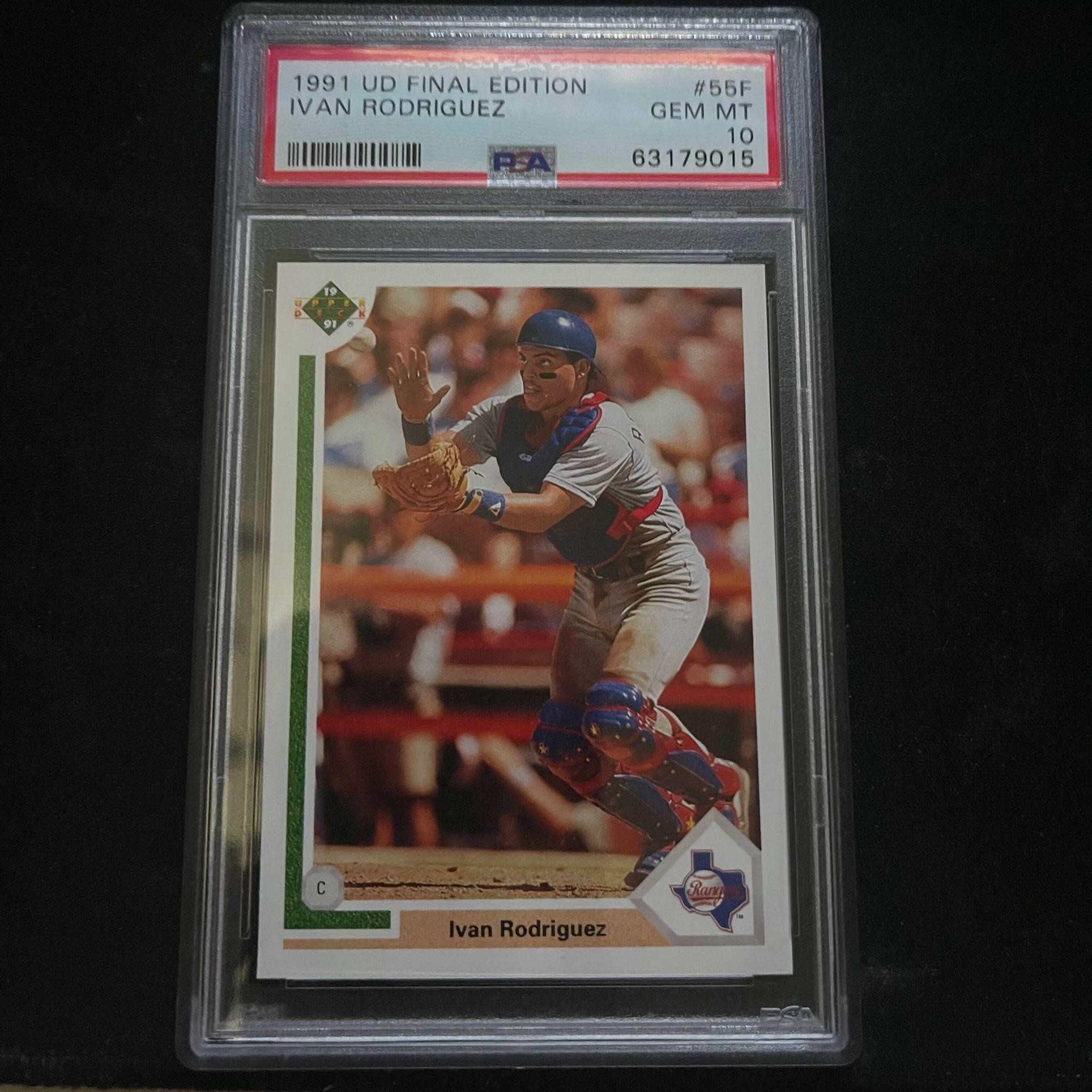 MLB UD - Final Edition No. 55F - Ivan Rodriguez