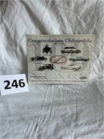Vintage Oldsmobile Poster