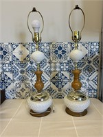 Pair of Antique table lamps