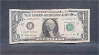 1963B $1 Barr Note Joseph W Barr