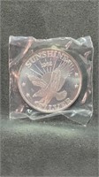 1982 999 Fine Silver Sunshine Mining Bullion Coin