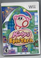 Wii Kirby’s Epic Yarn Game CIP