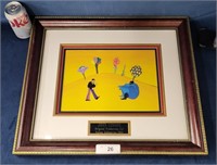 Beatles John Lennon Yellow Submarine animation cel