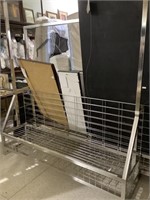 Stainless steel garment rack