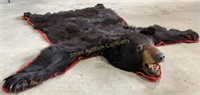 Awesome Black Bear Rug, 56” Wide X 66” Long