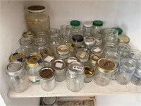 Huge lot jars