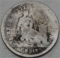 Peru 1/5 Sol 1864