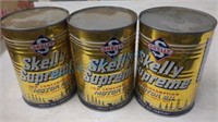 Motor oil cans