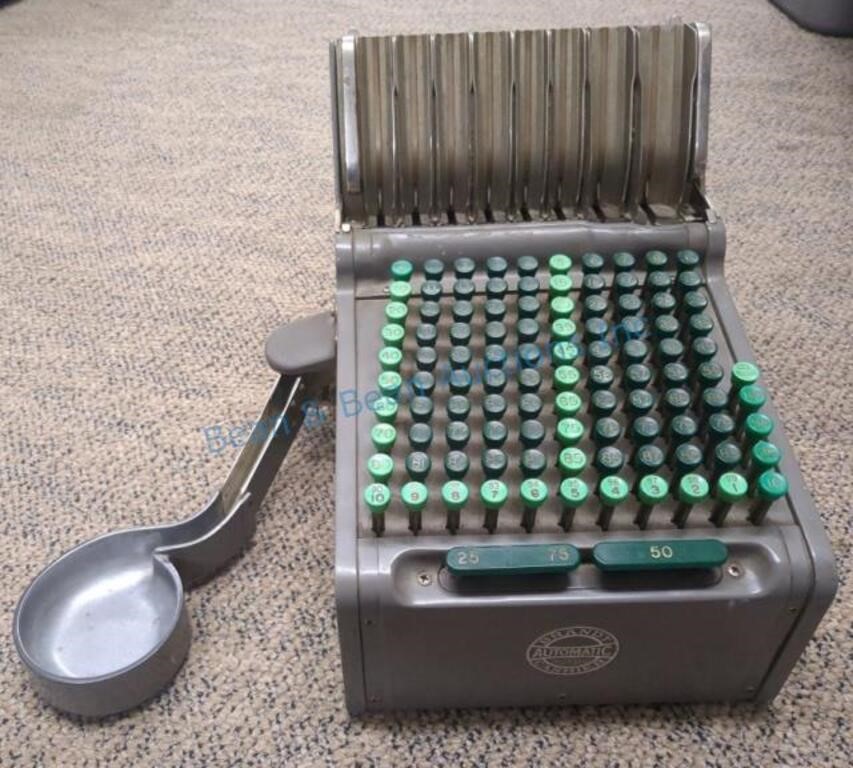 Vintage automatic cashier