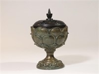 Chinese Bronze Cover Vase