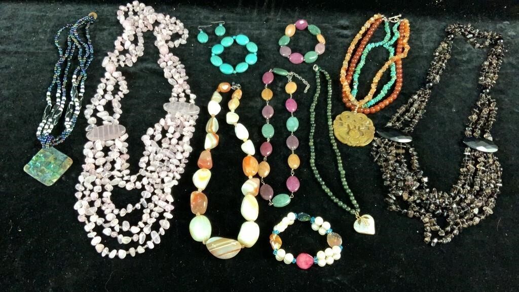Semi-Precious Gemstone Necklaces & More