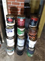 Lot of Paint Cans