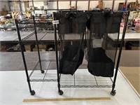 Metal Laundry Cart/Hamper