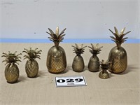 Brass Pineapples