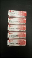 (10) Boxes of Paper Clips- New