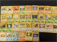 (33) Jungle Pokemon Cards Lot w/Holos