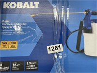 KOBALT CHEMICAL SPRAYER RETAIL $100