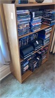 3 shelf book case. Contents not included