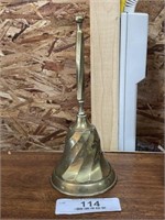 Vintage Crown Brass Dinner Bell