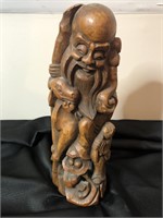 Hand Carved Bamboo Sculpture