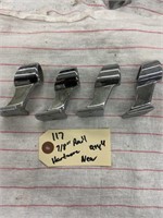 Set of 4 new rail hardware 7/8