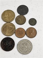 MIXED FOREIGN COINS