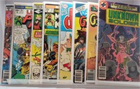 Comics Various types, various grades (8 books)