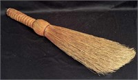 Handmade straw broom 21”