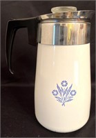 Corningware Blue Cornflower coffee percolator