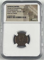 AD 351-354 Roman BI Centionalis Gallus Coin