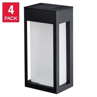 4-Pk Naturally Solar Post Accent Light