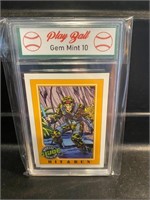 Vintage G.I. Joe Card Hit & Run Graded 10