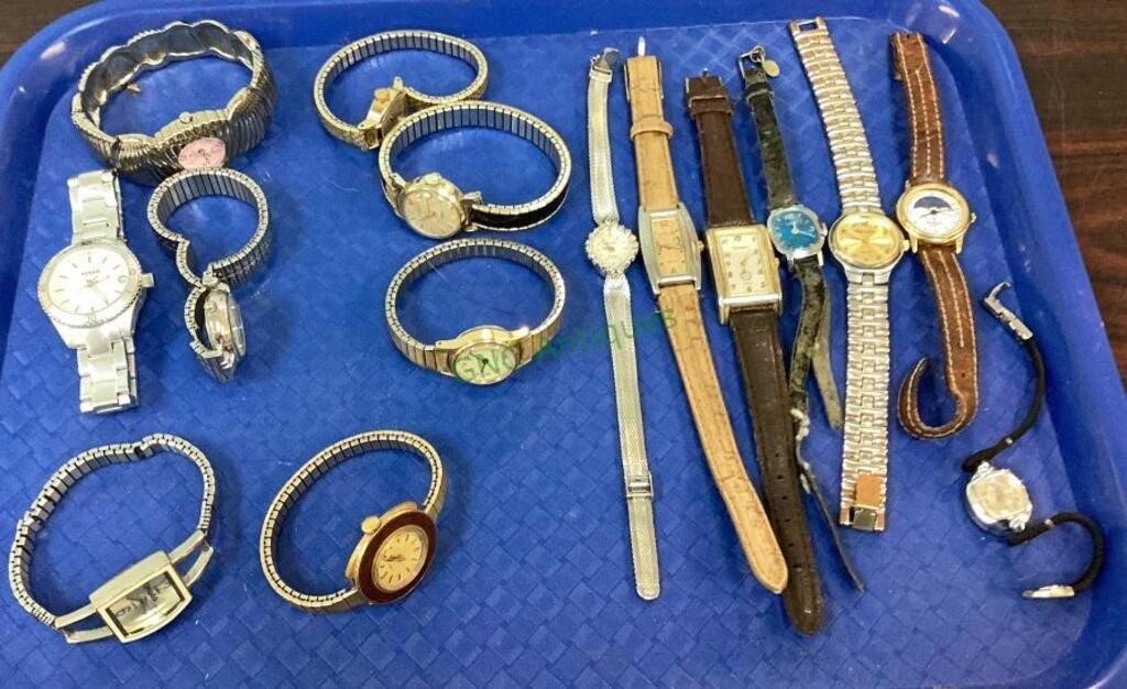 Tray lot of watches    1273