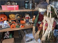 Fall and Halloween lot large scarecrows