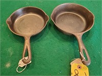 2 - Griswold N0 3 and 4 Skillets