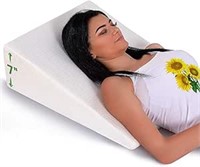 USED-Abco Tech Bed Wedge Pillow with Memory Foam T