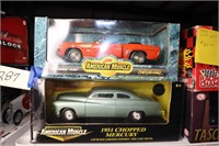 Die Cast Cars '51 Mercury & '69 Camaro