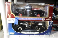 Die Cast Cars '53 Ford F-100 & '40 Ford Coupe