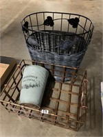BASKETS AND BUCKET