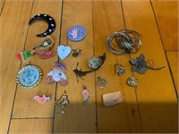 Vintage Pendants and Brooches