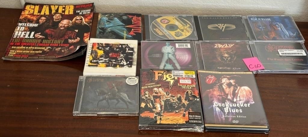 W - MIXED LOT OF CDS (C60)