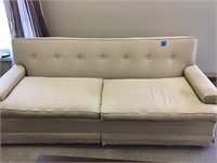 WHITE UPHOLSTERY COUCH. MATCHES # 17