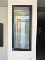 WALL PICTURE. 13 1/2 X 31 INCHES