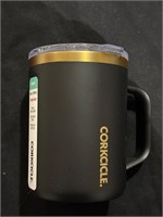 Corkcicle Black & Copper 16 OZ Mug