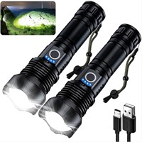 MILAOSHU Rechargeable Flashlights 990,000 High Lum