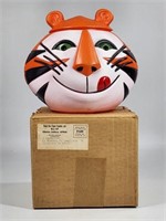 TONY THE TIGER COOKIE JAR CEREAL PREMIUM W/ BOX